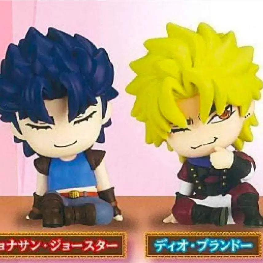 [BUNJANG] JoJo's Bizarre Adventure Part 1 Phantom Blood Jonathan Joestar Dio Brando Unsealed Shoulder Cushion Figure / [개봉]죠죠 어깨쿵 피규어 1부 팬텀 블러드 죠나단 죠스타 디오 브란도