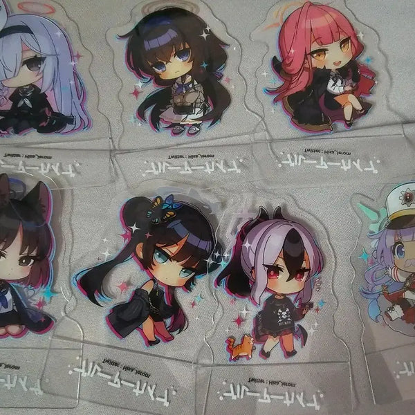[BUNJANG] Blue Archive Plastic Stand Bundle Set / 블루아카이브 플라스틱 스탠드 일괄