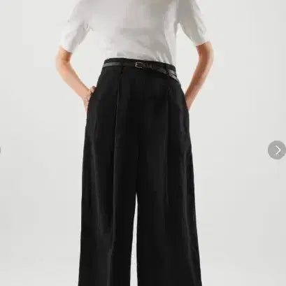 [BUNJANG] COS High-Waisted Wide-Leg Trousers - Size 38 / 코스 COS 하이웨이스트 와이드 레그 트라우저 팬츠 38 사이즈 정품