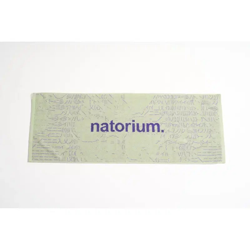 [BUNJANG] Natori ASCII Art Towel Mint Green Asia Tour Concert Goods / 나토리 ASCII art 타올 민트그린 아시아 투어 콘서트 내한 굿즈