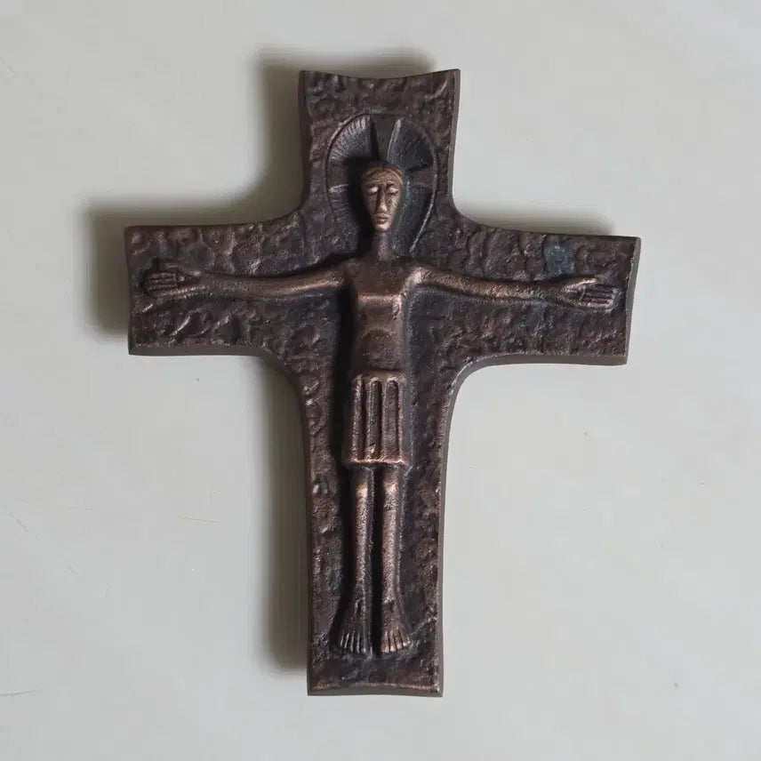 [BUNJANG] Brass Cross Religious Item Catholic Gift / 십자가 금속 황동 십자가 작가 가톨릭 십자가 성물 천주교