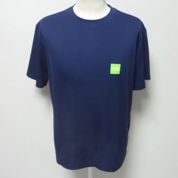 [BUNJANG] The North Face Men's Round Neck T-Shirt Navy Size 100 L / 노스페이스/남성/반팔/라운드 티셔츠/100사이즈/새제품수준