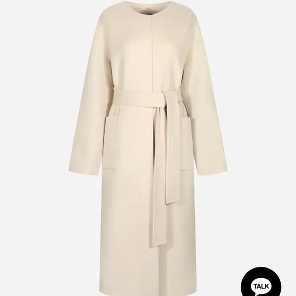 [BUNJANG] Mebi Erkot Sand New Arrival Coat / 메비 에르코트 샌드 새상품