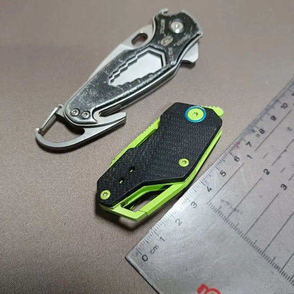 [BUNJANG] True Utility Smart Knife & True Knife Berm Keychain Flipper Knife Set / 키체인 미니 폴딩 나이프 실사용품 2개 세트