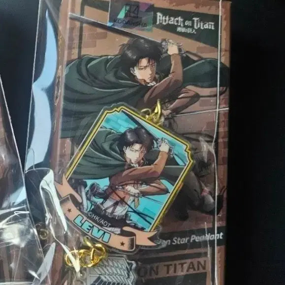 [BUNJANG] Attack on Titan Levi Acrylic Keychain / 진격의 거인 리바이 키링