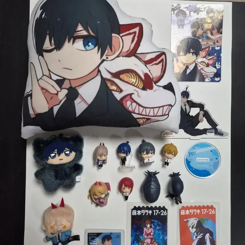 [BUNJANG] Chainsaw Man Aki Doll & Figure Bundle / 체인소맨, 아키