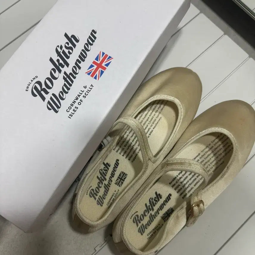 [BUNJANG] Rockfish Weatherwear Mary Jane Shoes Beige / 락피쉬 웨더웨어 메리제인 슈즈 베이지