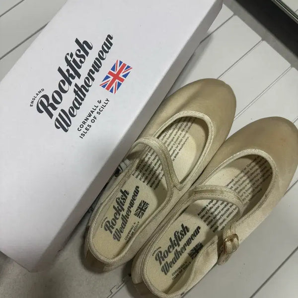 [BUNJANG] Rockfish Weatherwear Mary Jane Shoes Beige / 락피쉬 웨더웨어 메리제인 슈즈 베이지