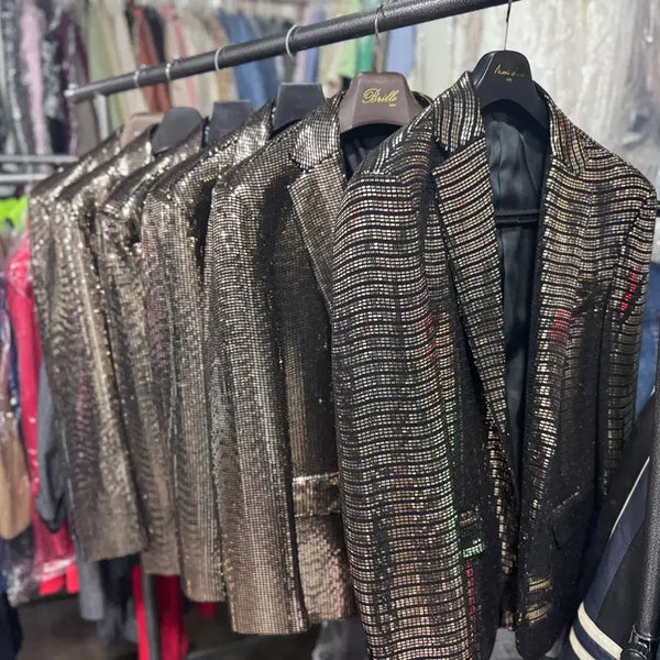 [BUNJANG] Nodoubt Sequin Jacket (XL) / 빤짝이 자켓