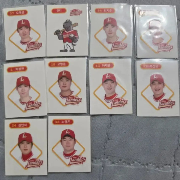 [BUNJANG] KBO League Player Stickers (Various Teams) / kbo 띠부실