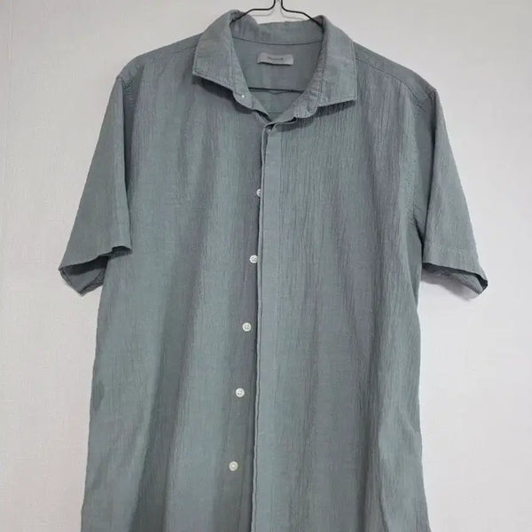 [BUNJANG] Khaki Short Sleeve Shirt / 셔츠 카키색
