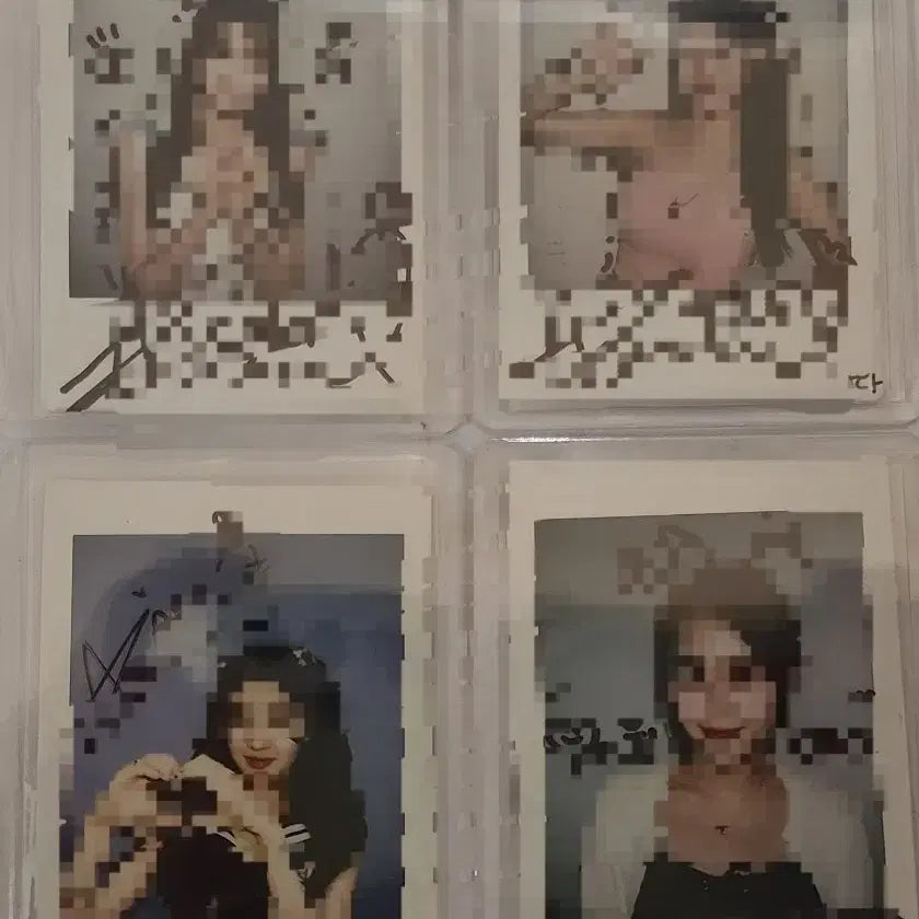 [BUNJANG] ILY:1 ARA Signed Polaroids Bundle Set (4pcs) / 아일리원 아라 싸인폴라 4장일괄 배포15