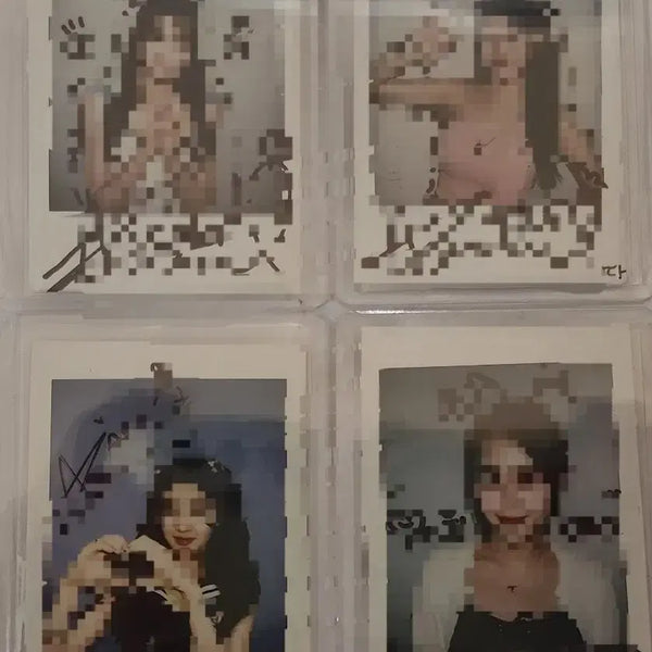 [BUNJANG] ILY:1 ARA Signed Polaroids Bundle Set (4pcs) / 아일리원 아라 싸인폴라 4장일괄 배포15