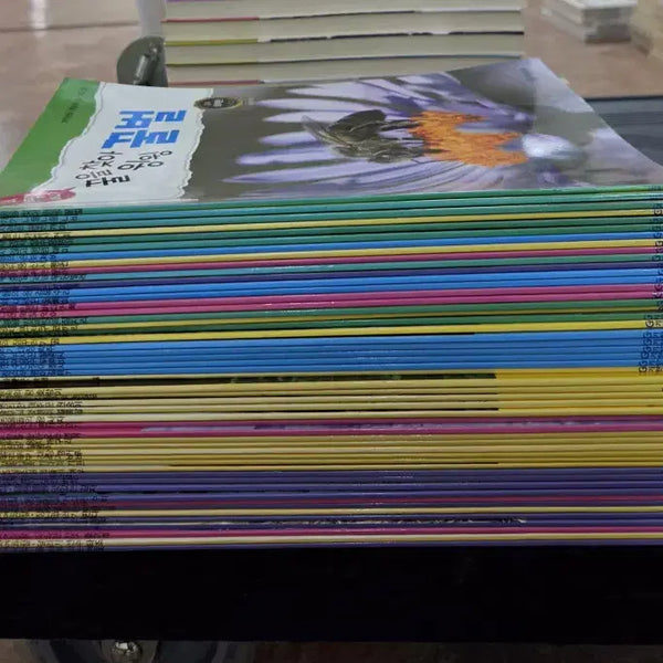 [BUNJANG] Gitan Nature Observation 50-Book Set Children's Used Books / 기탄 자연관찰 기탄교육 50권 세트 어린이책 중고책