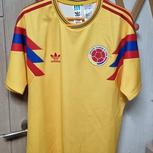 [BUNJANG] Adidas Colombia Away Jersey 1990 / 아디다스 콜롬비아 어웨이 저지 1990