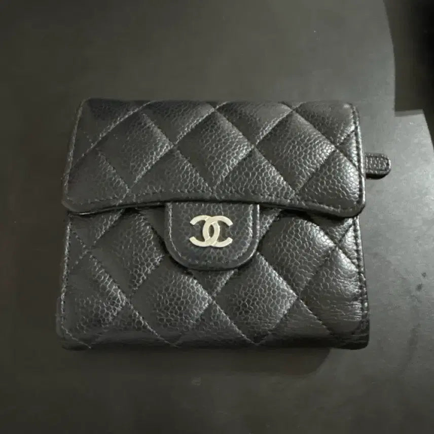 [BUNJANG] Chanel Classic Card Holder Black Caviar / 샤넬 클래식 카드지갑 블랙 캐비어