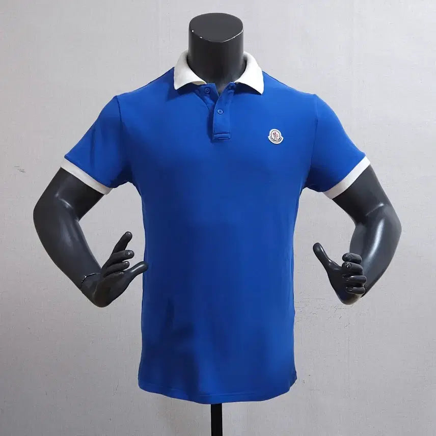 [BUNJANG] Moncler Short Sleeve Polo Shirt / 몽클레어 몽클레어 반팔 카라티 95
