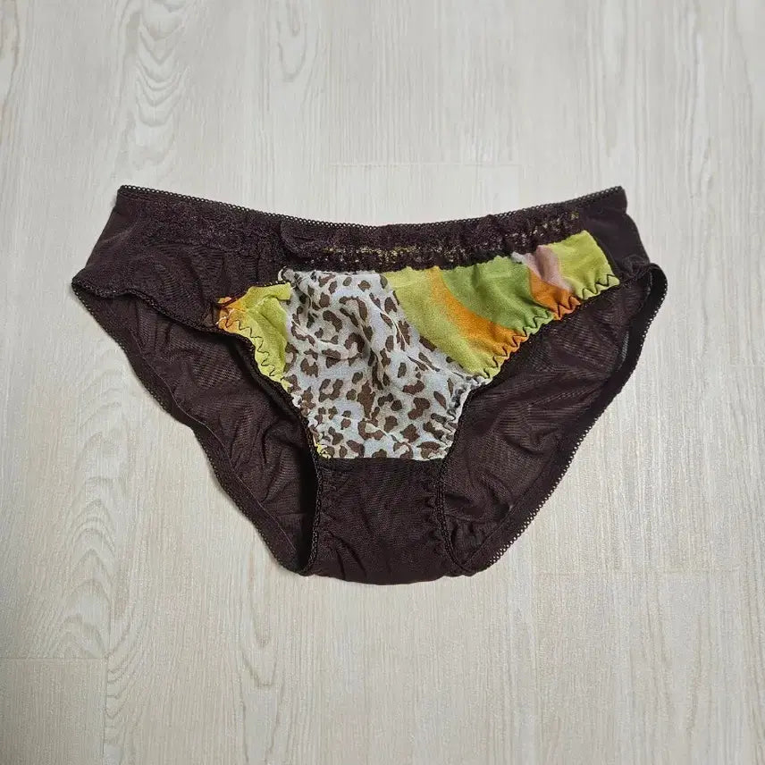 [BUNJANG] Women's Leopard Print Panties / 호피 패턴 여성 팬티(중고/세탁완료)
