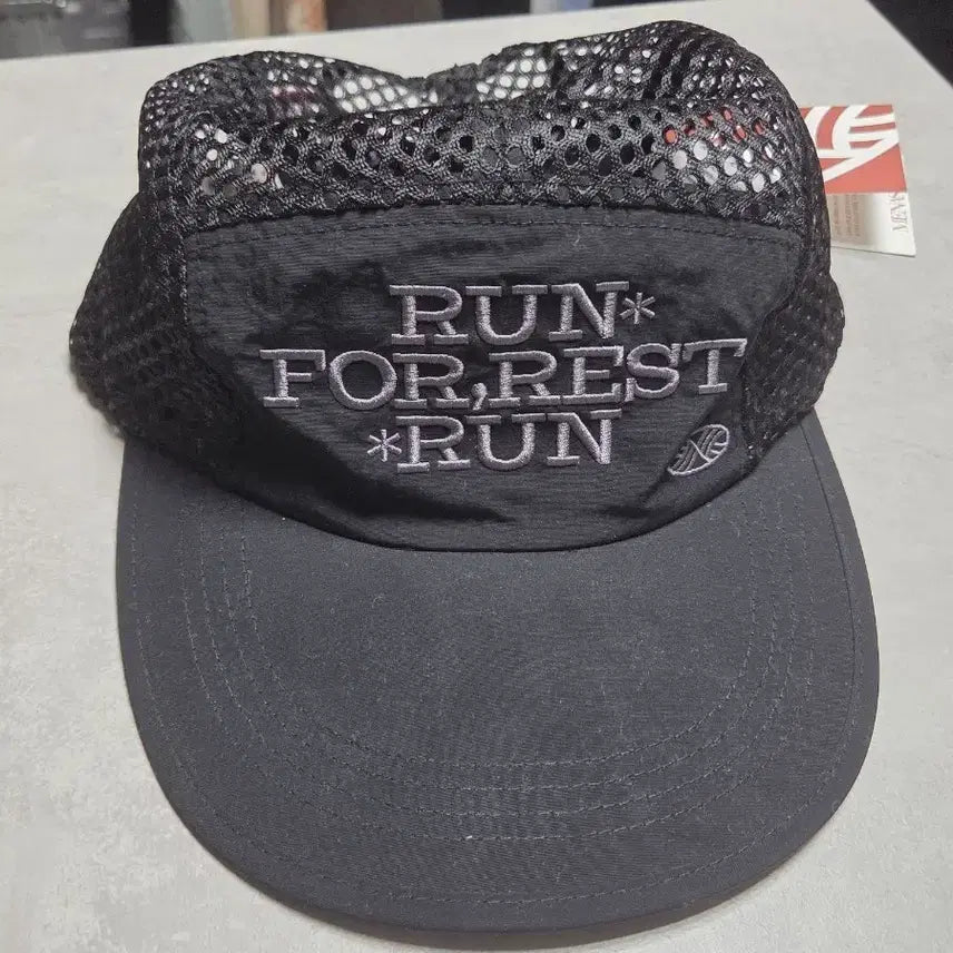 [BUNJANG] Minasu Run Forest Run Mesh Cap Hat Black / (새상품) 미나수 런 포레스트런 매쉬캡 모자 블랙