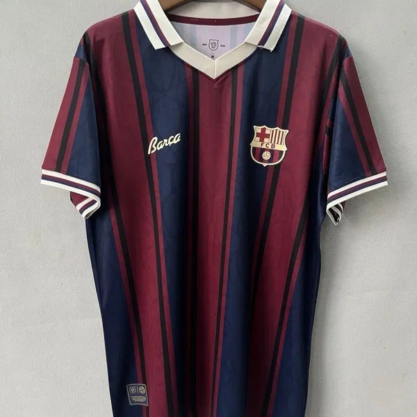 [BUNJANG] FC Barcelona Navy/Burgundy Jersey / FC바르셀로나 져지 스페인