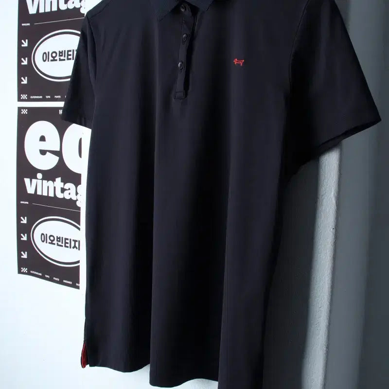 [BUNJANG] Louis Castel Men's Big Size Short Sleeve Polo T-Shirt Golf H35182 / W(2XL) 루이까스텔 반팔 카라 티셔츠 빅사이즈 골프-H35182