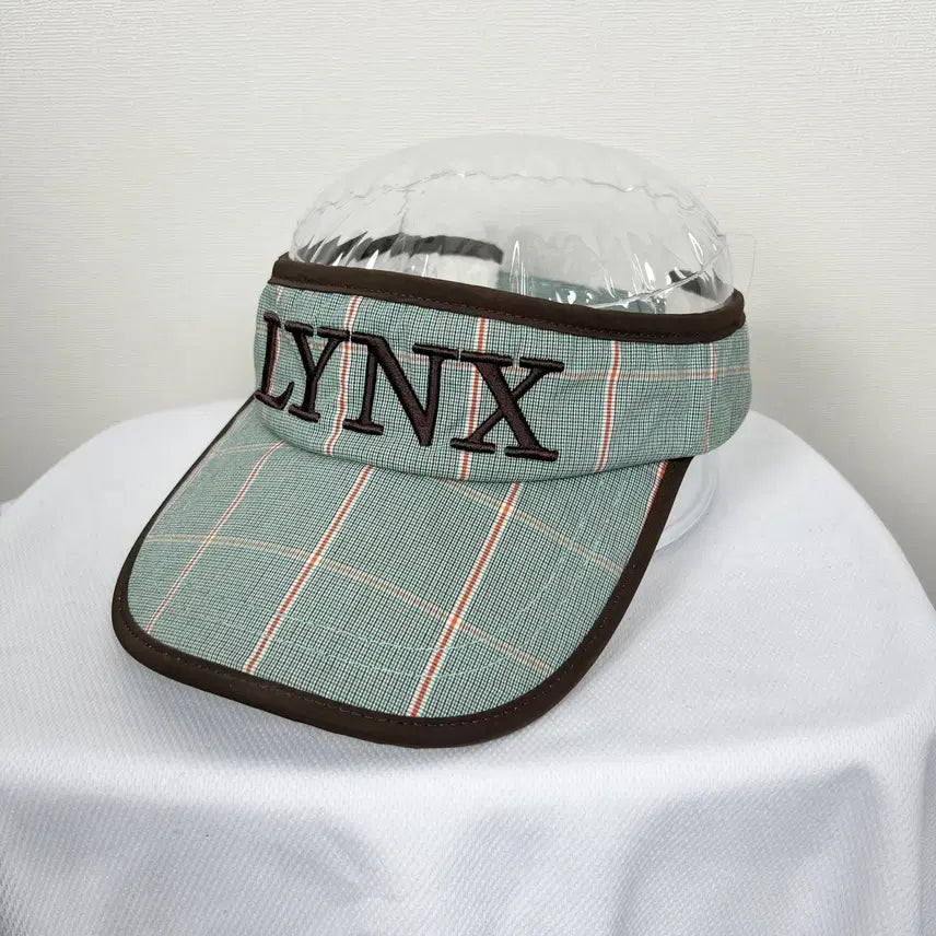 [BUNJANG] Rinx Golf Checkered Sun Visor / 링스 골프 체크 썬바이저 썬캡 라덴 빈티지