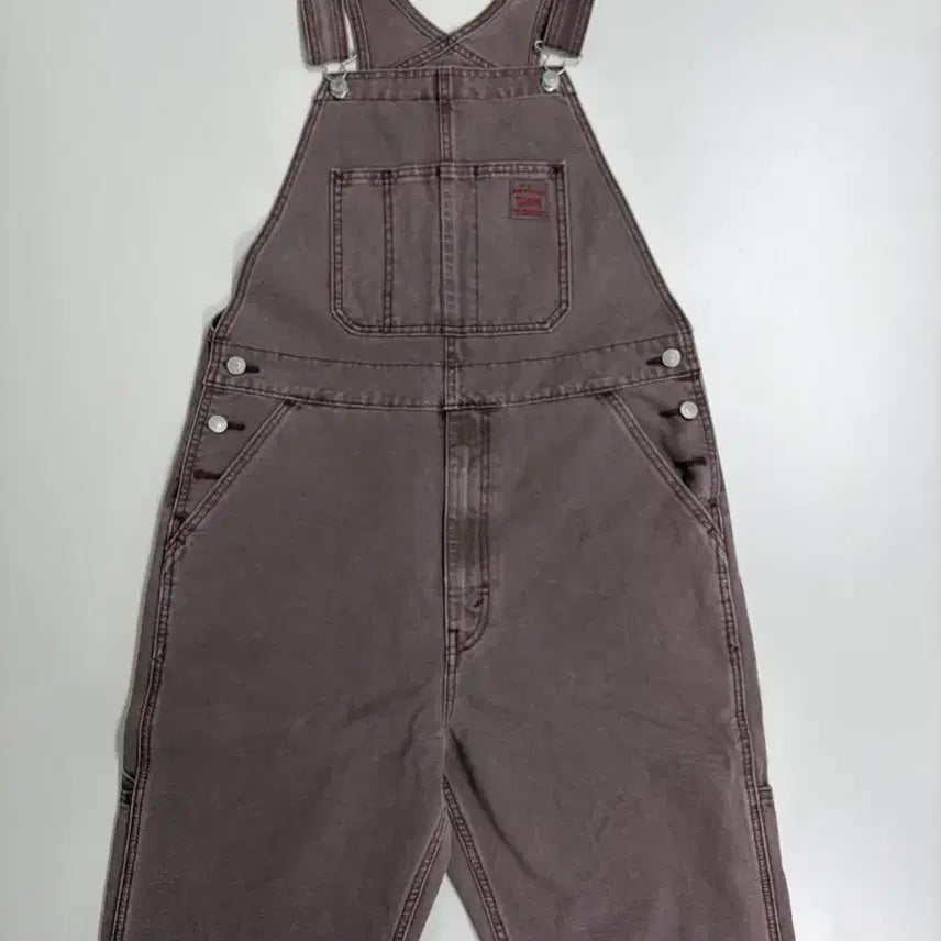 [BUNJANG] Levi's Indian Pink Denim Overalls Pants / [정품] 리바이스 인디안 핑크 데님 오버롤 팬츠