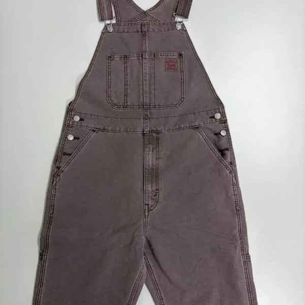 [BUNJANG] Levi's Indian Pink Denim Overalls Pants / [정품] 리바이스 인디안 핑크 데님 오버롤 팬츠