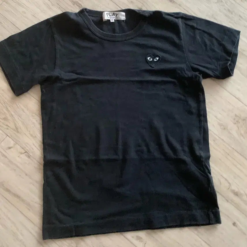 [BUNJANG] Comme des Garçons PLAY Black T-shirt / 꼼데가르송 플레이 반팔티셔츠 블랙
