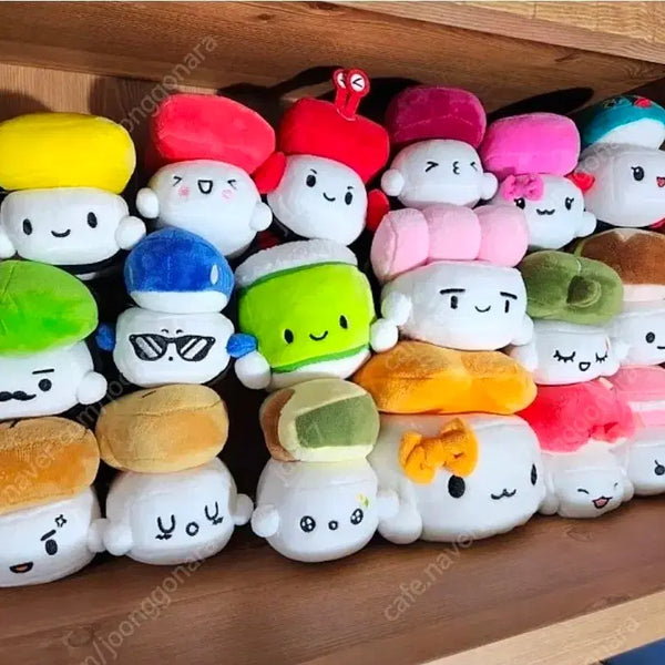 [BUNJANG] Choba Sushi Doll Mini Keychain Bag Charm Set (18 Types, 9cm) / 쵸바 가방고리 미니키링 9cm 18종세트(무료배송)