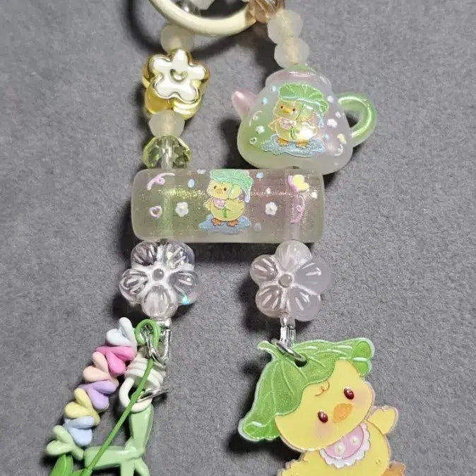[BUNJANG] Cute Duck Stick Keychain / 귀여운 오리 막대기 키링