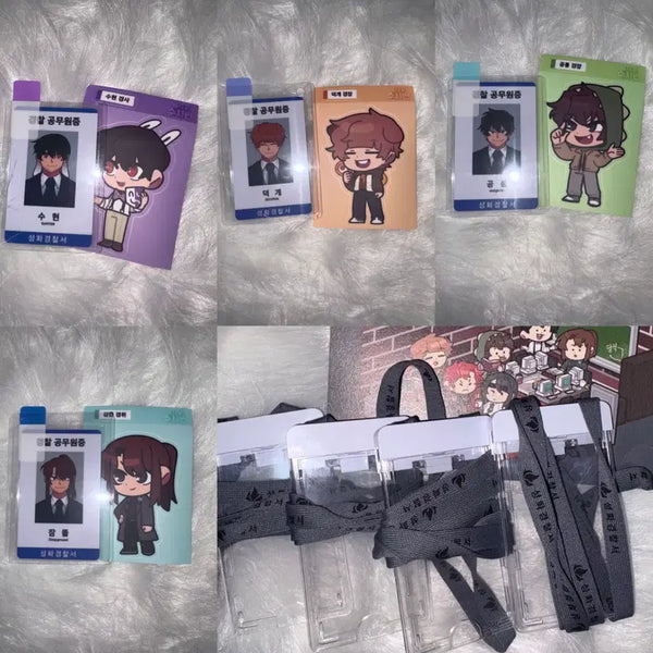 [BUNJANG] Misuban Public Official ID Card Photocard Bundle Set / 급전일괄)미수반 공무원증 이웃좀 아이디카드 은잡 포카