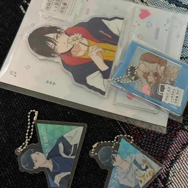 [BUNJANG] Yamada-kun and the 99 Level Villains Acrylic Keyring Set + Big Acrylic / 야마다군 아크릴 키링 3종 + 빅아크릴