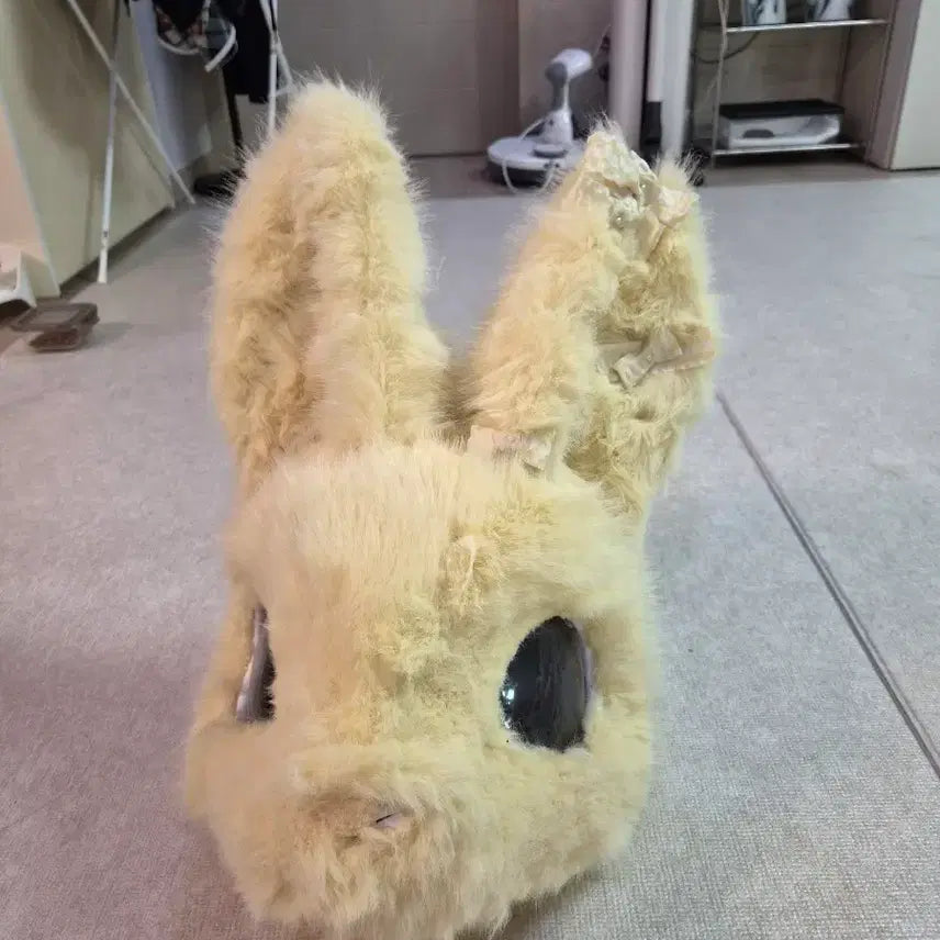 [BUNJANG] Cute Bunny Costume Head / 퍼슈트 헤드 귀염뽀짝 토끼