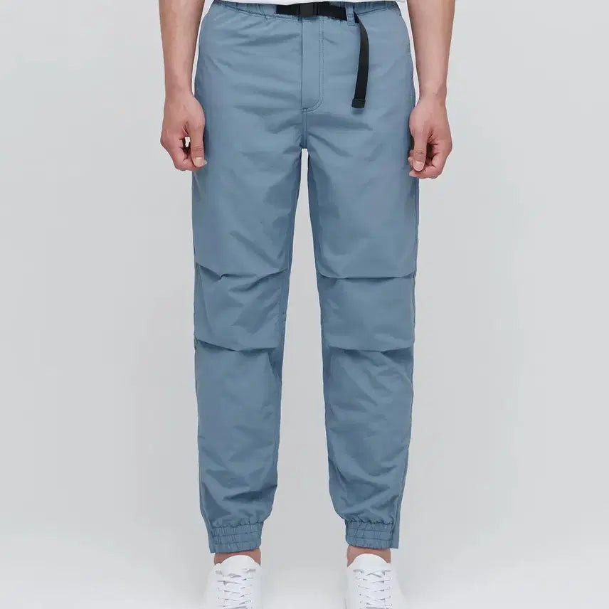 [BUNJANG] Musinsa Standard Track Webbing Belt Jogger Pants Sky Blue Size 30 / 무신사 트랙 웨빙 벨트 조거 팬츠 30사이즈 스카이블루