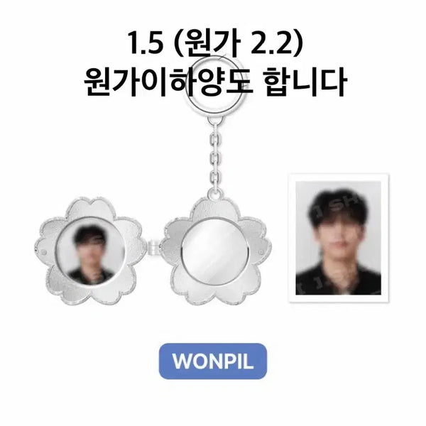 [BUNJANG] DAY6 Wonpil Official Goods Instant Photo Keychain / 데이식스 원필 증사키링 원가이하양도