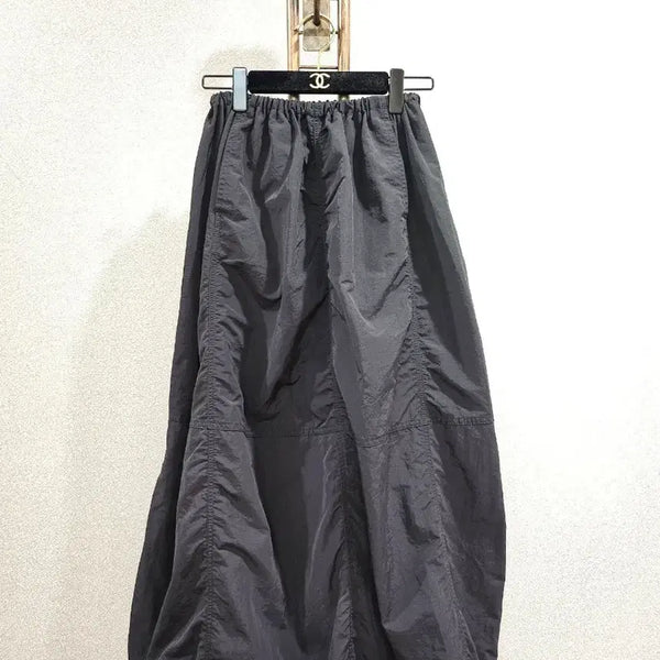 [BUNJANG] Zara Black Waist Banding String Adjustable Hem Pants XS / 자라