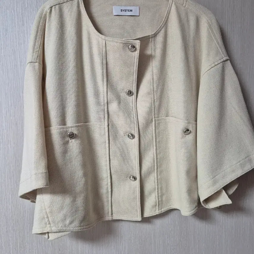 [BUNJANG] SYSTEM Crop Overfit Jacket / (24년) SYSTEM 시스템 크롭 자켓 오버핏자켓 55