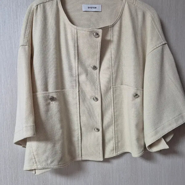 [BUNJANG] SYSTEM Crop Overfit Jacket / (24년) SYSTEM 시스템 크롭 자켓 오버핏자켓 55
