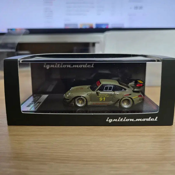 [BUNJANG] Ignition Model RWB 993 Matte Green / 이그니션 모델 RWB 993 매트 그린