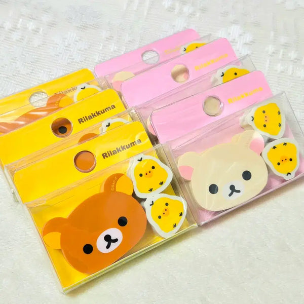 [BUNJANG] San-X Rilakkuma Die-Cut Eraser / 리락쿠마 지우개 다이컷 산엑스 정품
