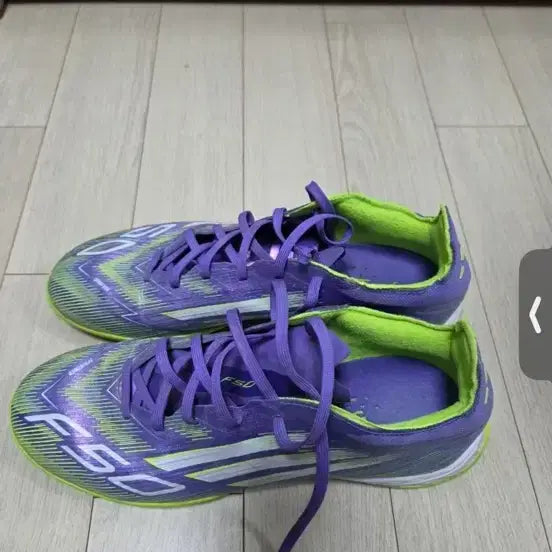 [BUNJANG] Adidas F50 TF Purple Soccer Cleats / F50 tf 퍼플 270 팝니다