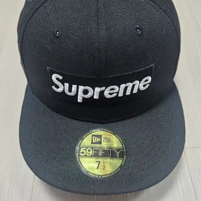 [BUNJANG] Supreme Grinch Box Logo New Era Cap Black / 슈프림 그린치 박스로고 뉴에라 블랙 - 24FW