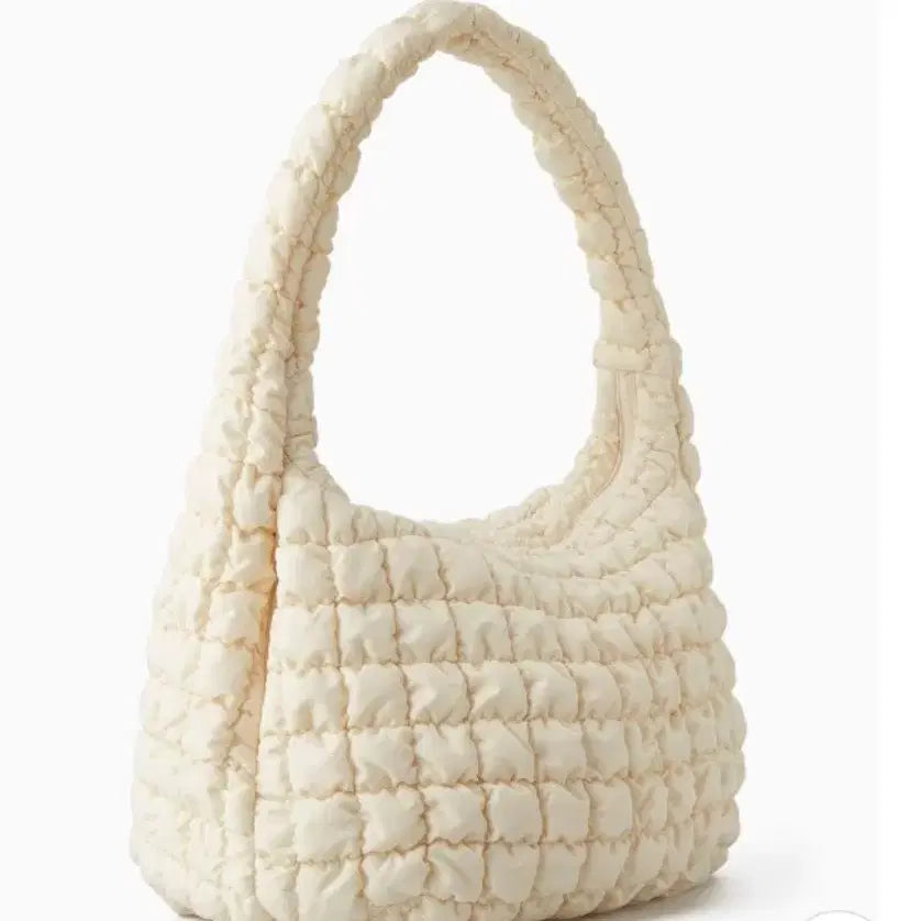 [BUNJANG] COS Quilted Shoulder Bag - Ivory / COS 퀼티드 숄더백 아이보리