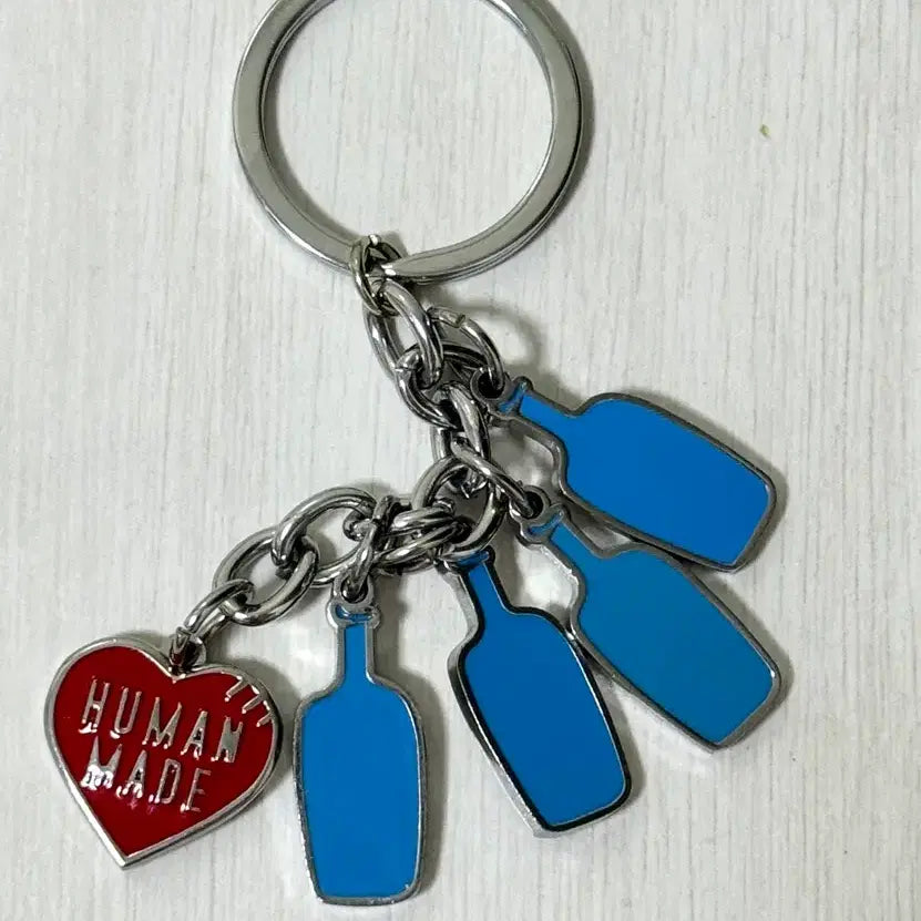 [BUNJANG] Human Made x Blue Bottle Collaboration Keyring / 휴먼메이드X블루보틀 키링