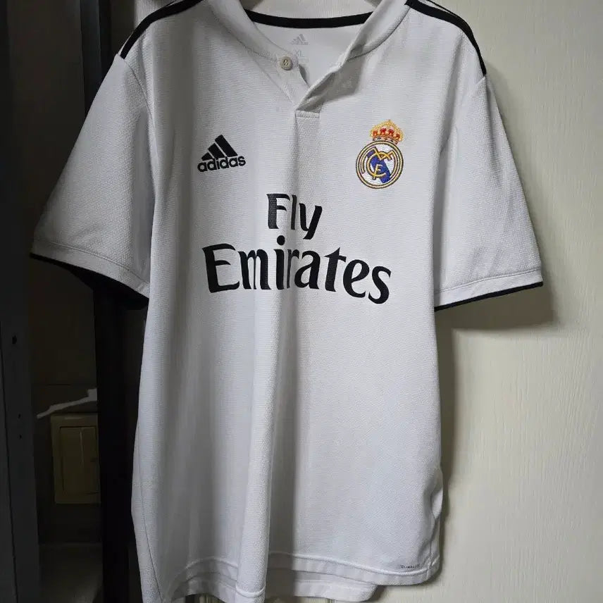 [BUNJANG] Adidas Real Madrid 18/19 Home Replica Jersey XL / 아디다스 레알 마드리드 노마킹 레플리카 유니폼 XL