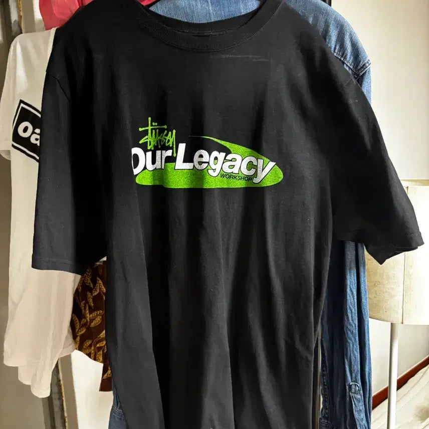 [BUNJANG] Stussy x Our Legacy Short Sleeve T-Shirt / 스투시 아워레가시 반팔 M