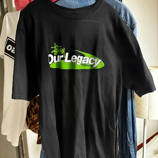 [BUNJANG] Stussy x Our Legacy Short Sleeve T-Shirt / 스투시 아워레가시 반팔 M