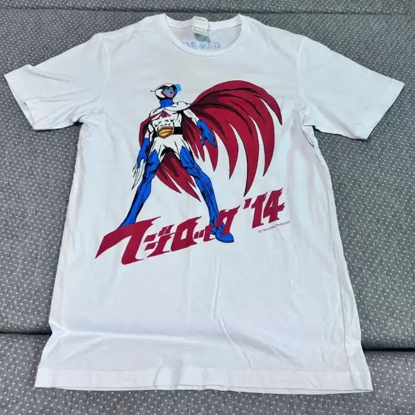 [BUNJANG] Tatsunoko Production Gatchaman 2014 Short Sleeve T-Shirt / 타츠노코 프로덕션 갓챠맨 2014 반팔 티셔츠 독수리오형제