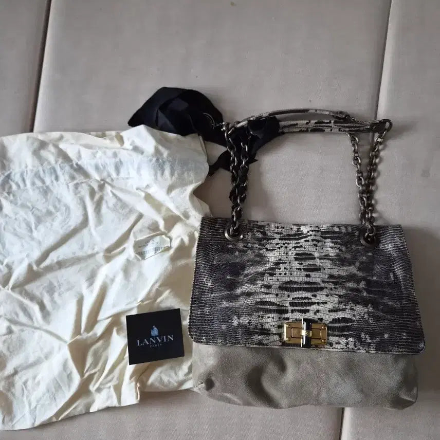 [BUNJANG] Lanvin Happy Bag Medium Shoulder Bag / 랑방 해피백